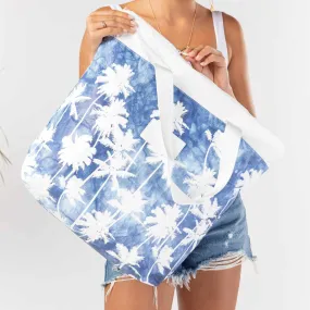 Aloha Day Tripper Bag - Coco Palms Indigo