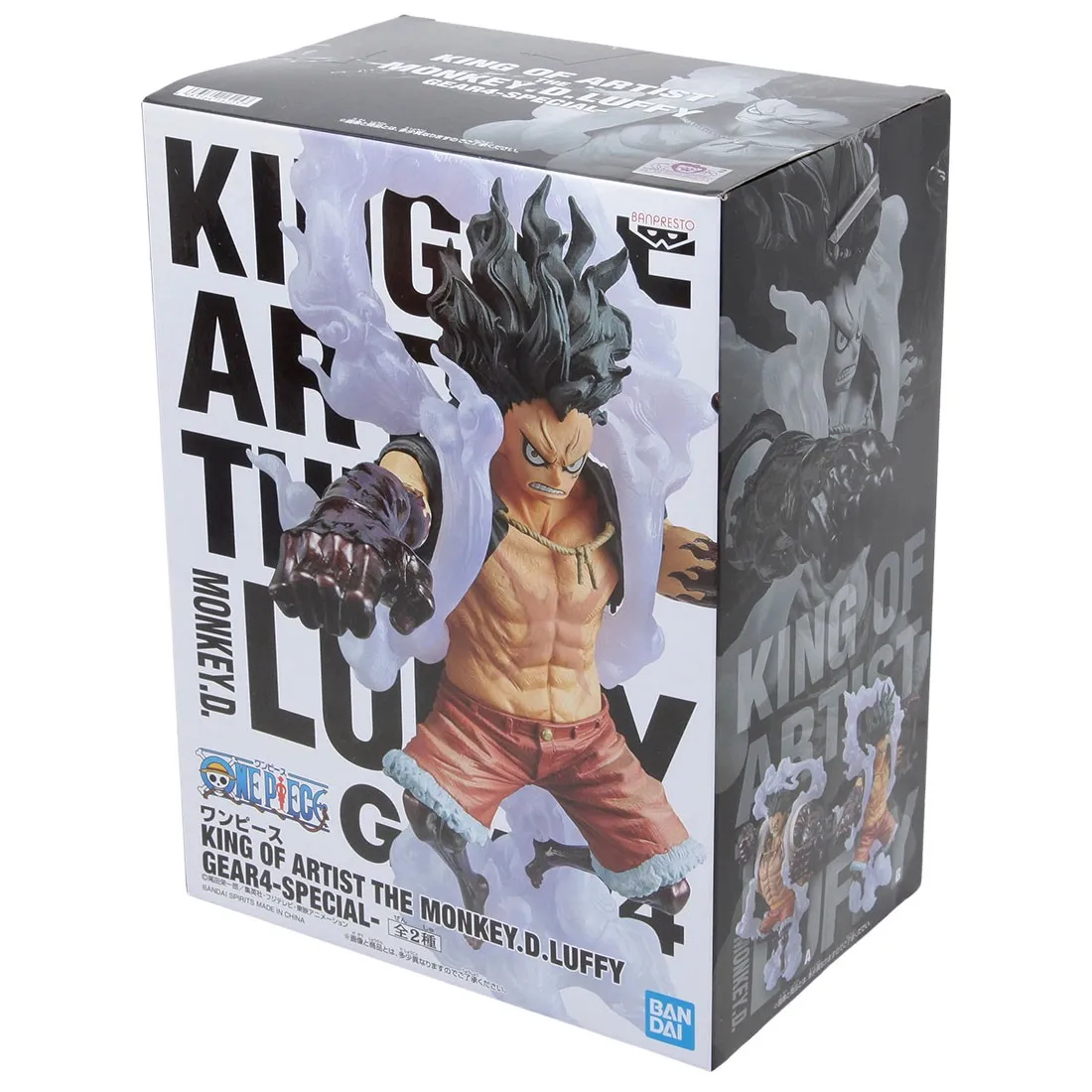 Banpresto One Piece King of Artist The Monkey D. Luffy Gear 4 Special Ver. B Figure (white)