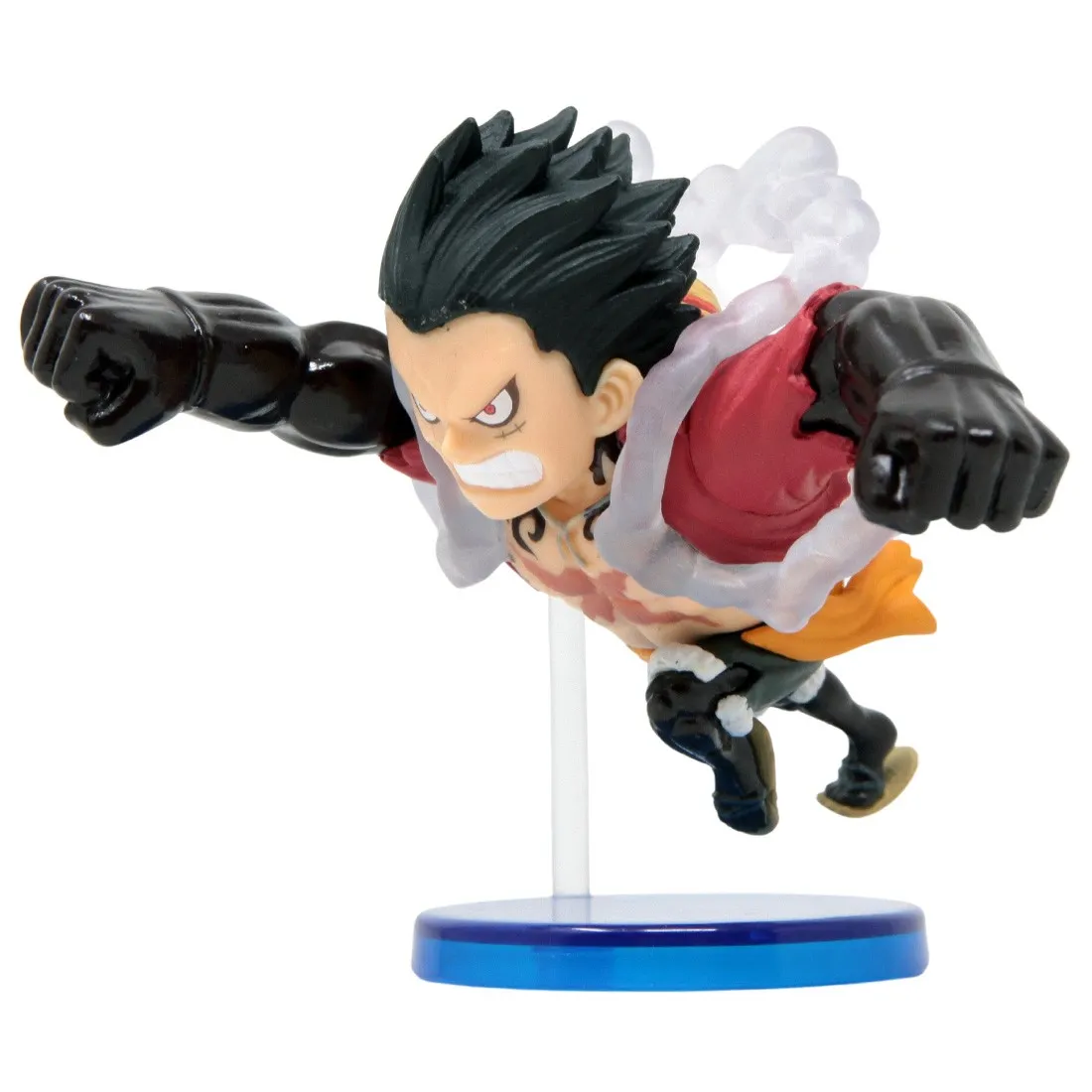 Banpresto One Piece World Collectable Figure Treasure Rally Vol. 1 - A Monkey D. Luffy Gear 4 (red)