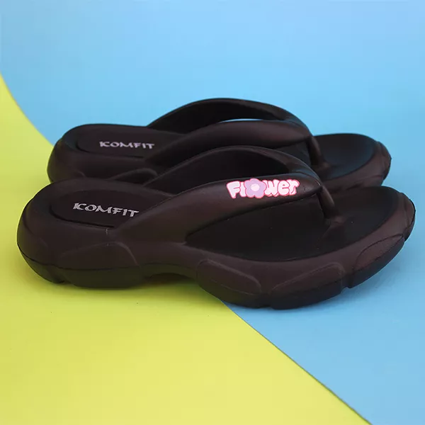 Black Soft Slippers for women