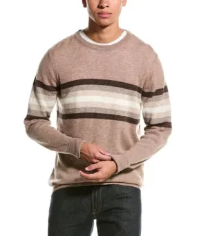 Brodie Cashmere Wool & Cashmere-Blend Blake Stripe Jumper