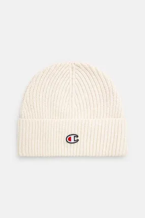 Champion wool beanie beige color 802418