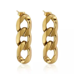 Chévere Chain Link Earrings - LAST CHANCE!