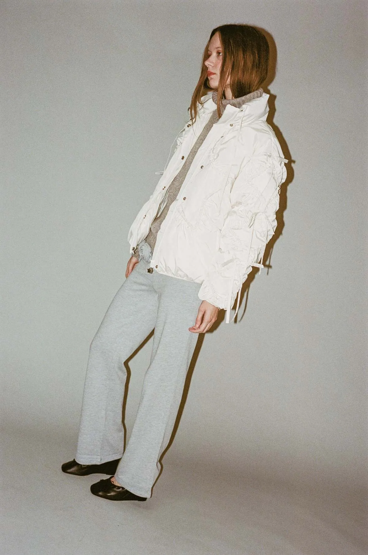 Etoile Puffer Jacket - Ivory