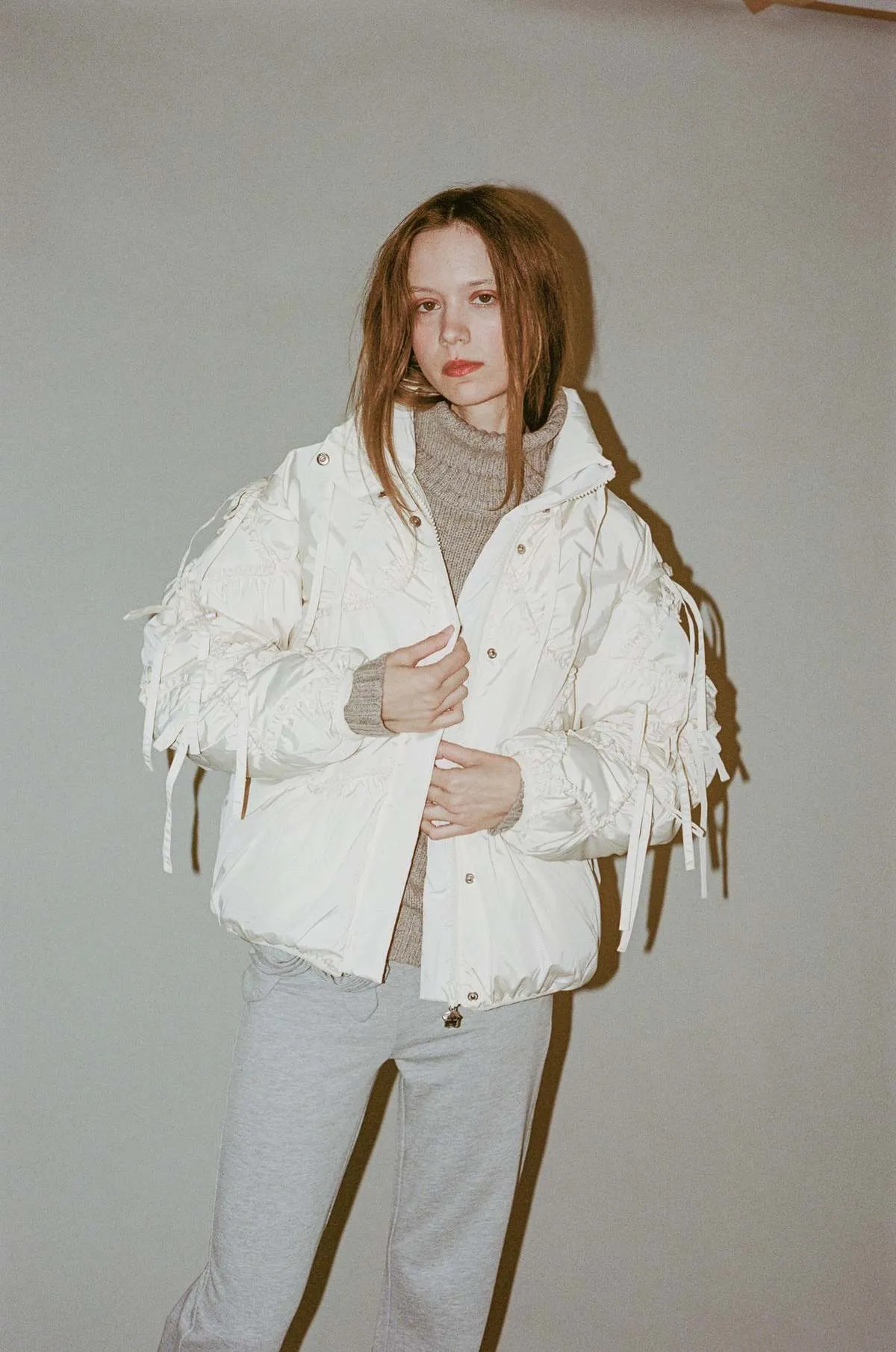 Etoile Puffer Jacket - Ivory