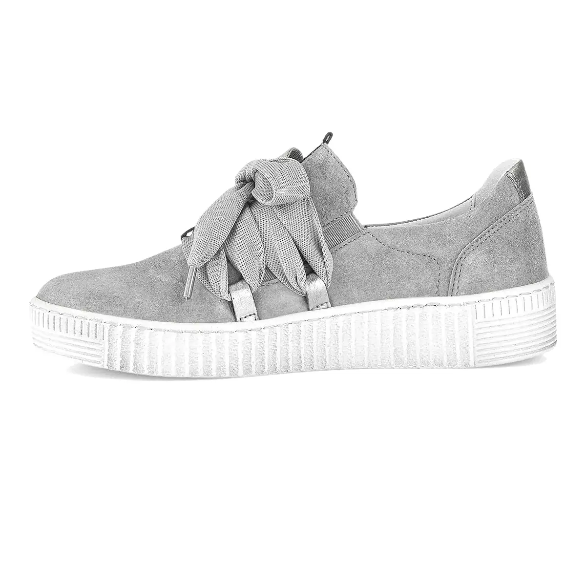 Gabor Women's 43.333.19 Grey Suede Ox