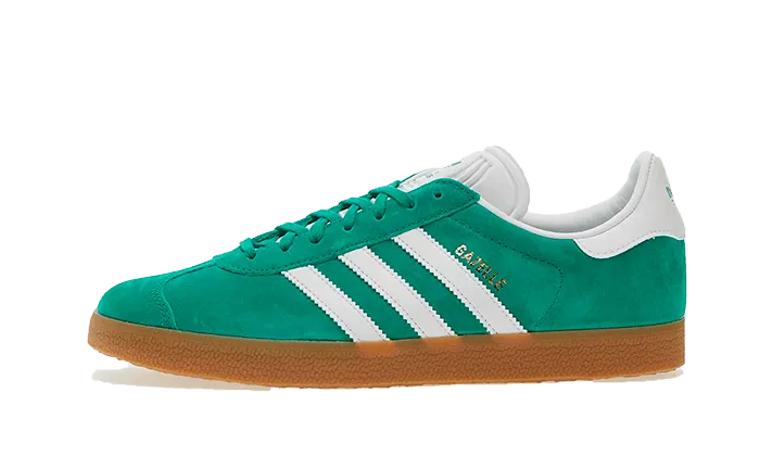 Gazelle Court Green Footwear White