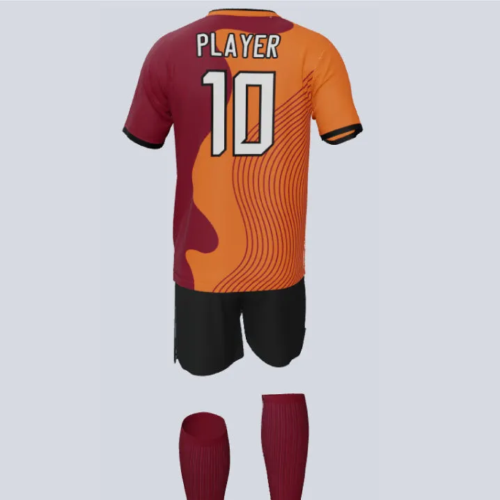 Gear Premium Wave Custom Soccer Uniform w/Custom Socks