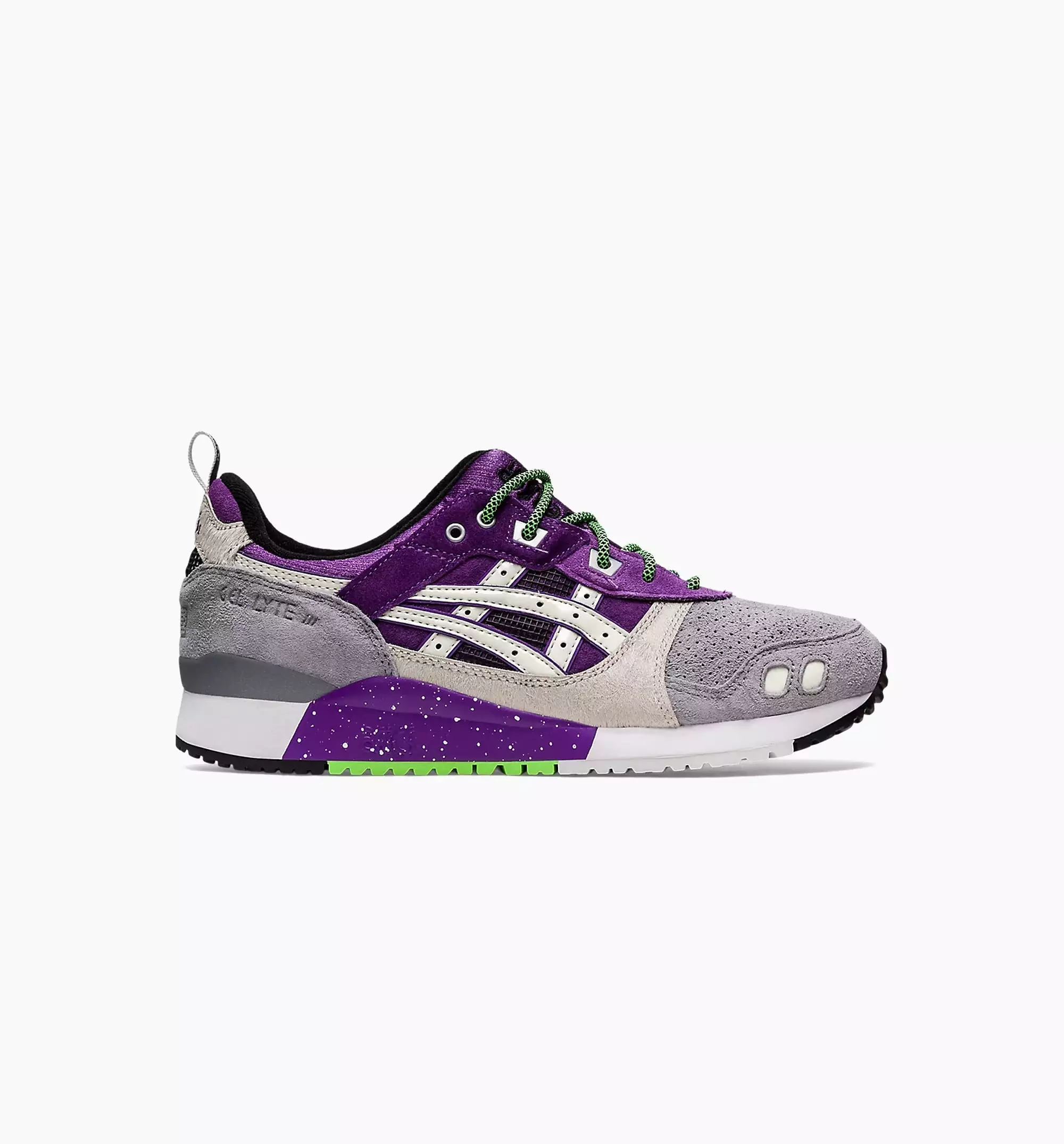 Gel Lyte III OG Sneaker Freaker Atmos Alley Cats Mens Lifestyle Shoe - Grey/Purple