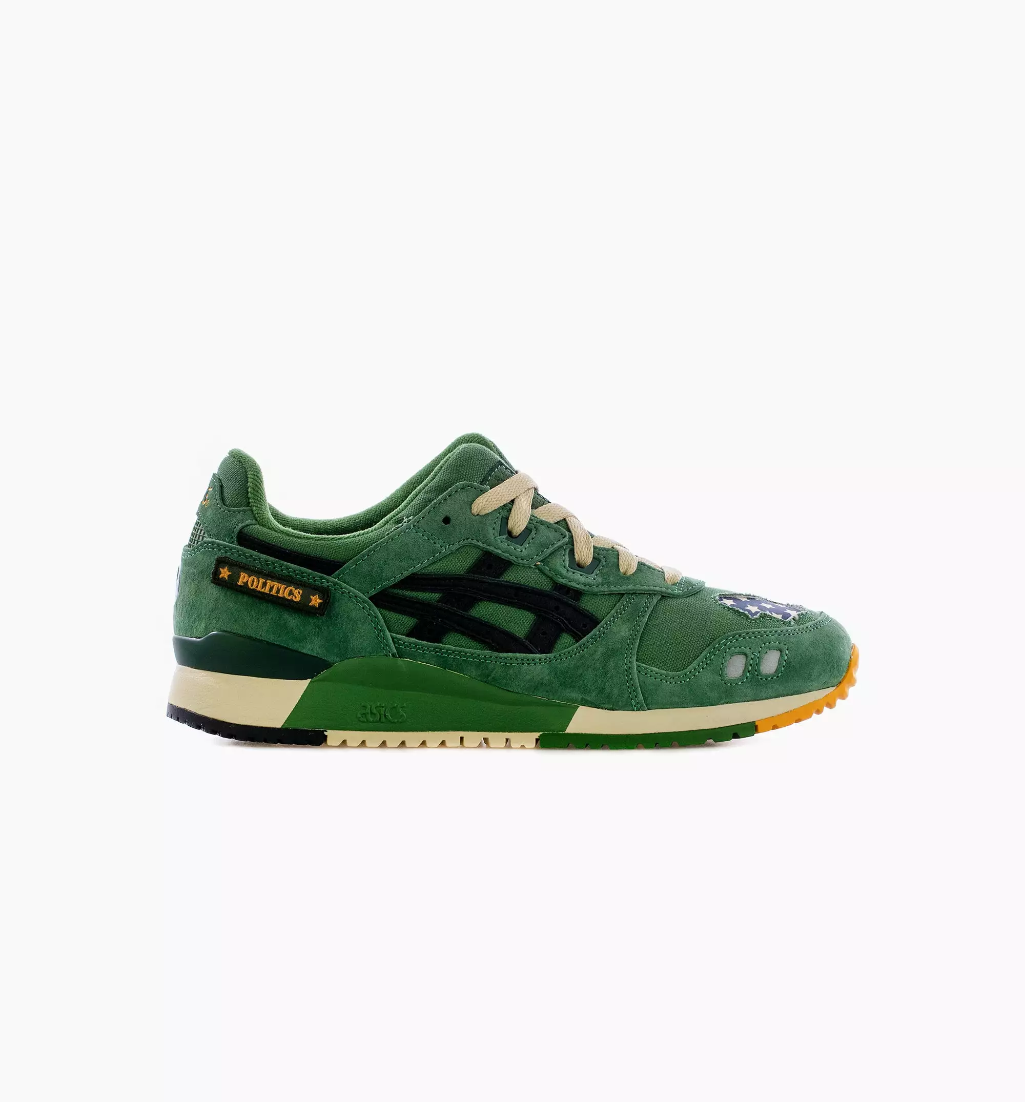 Gel Lyte III Sneaker Politics Mens Lifestyle Shoe - Olive Green