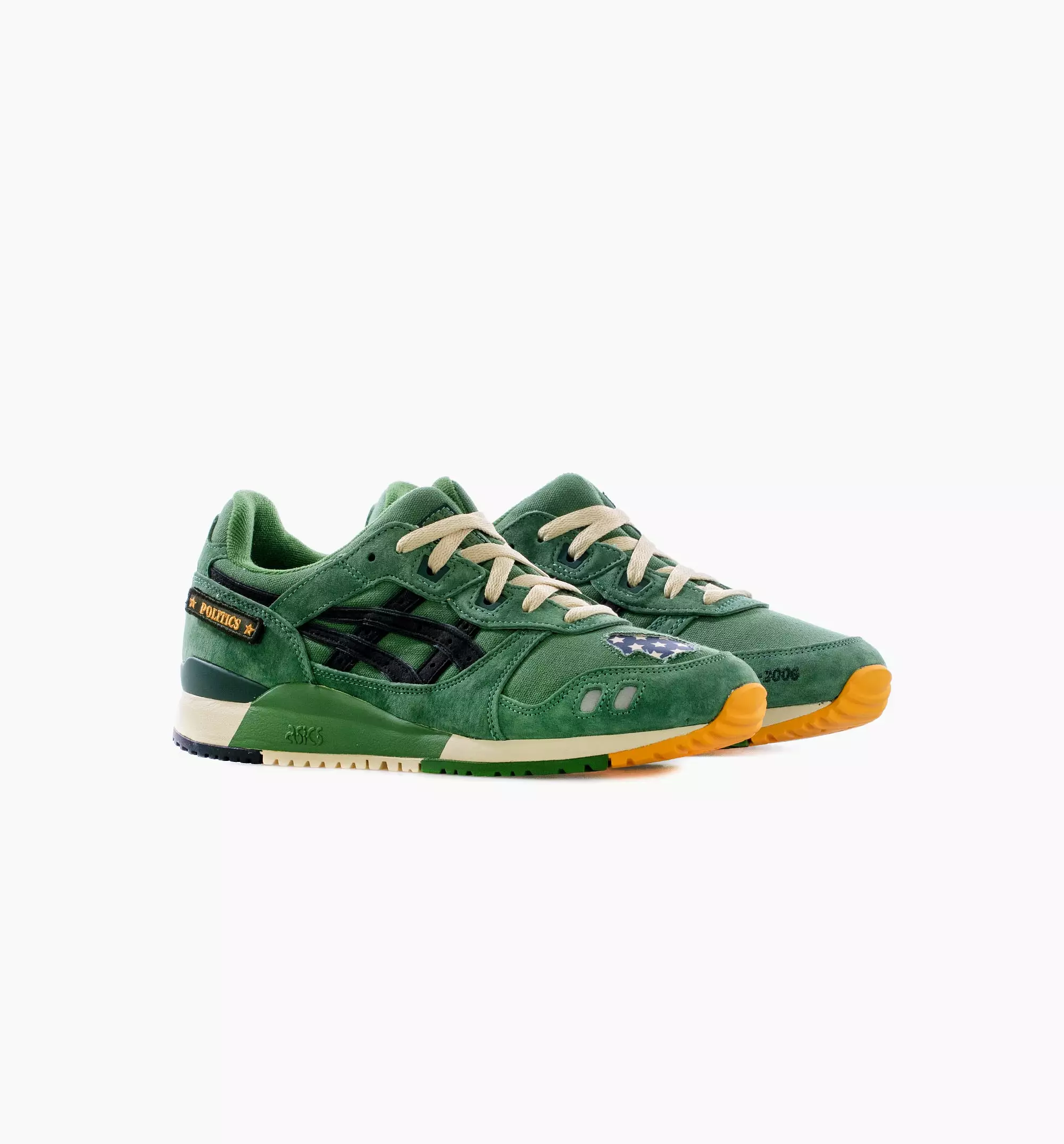 Gel Lyte III Sneaker Politics Mens Lifestyle Shoe - Olive Green