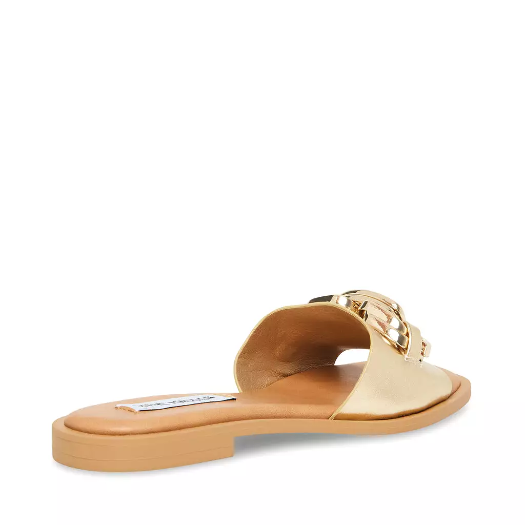 Gene Sandal GOLD LEATHER