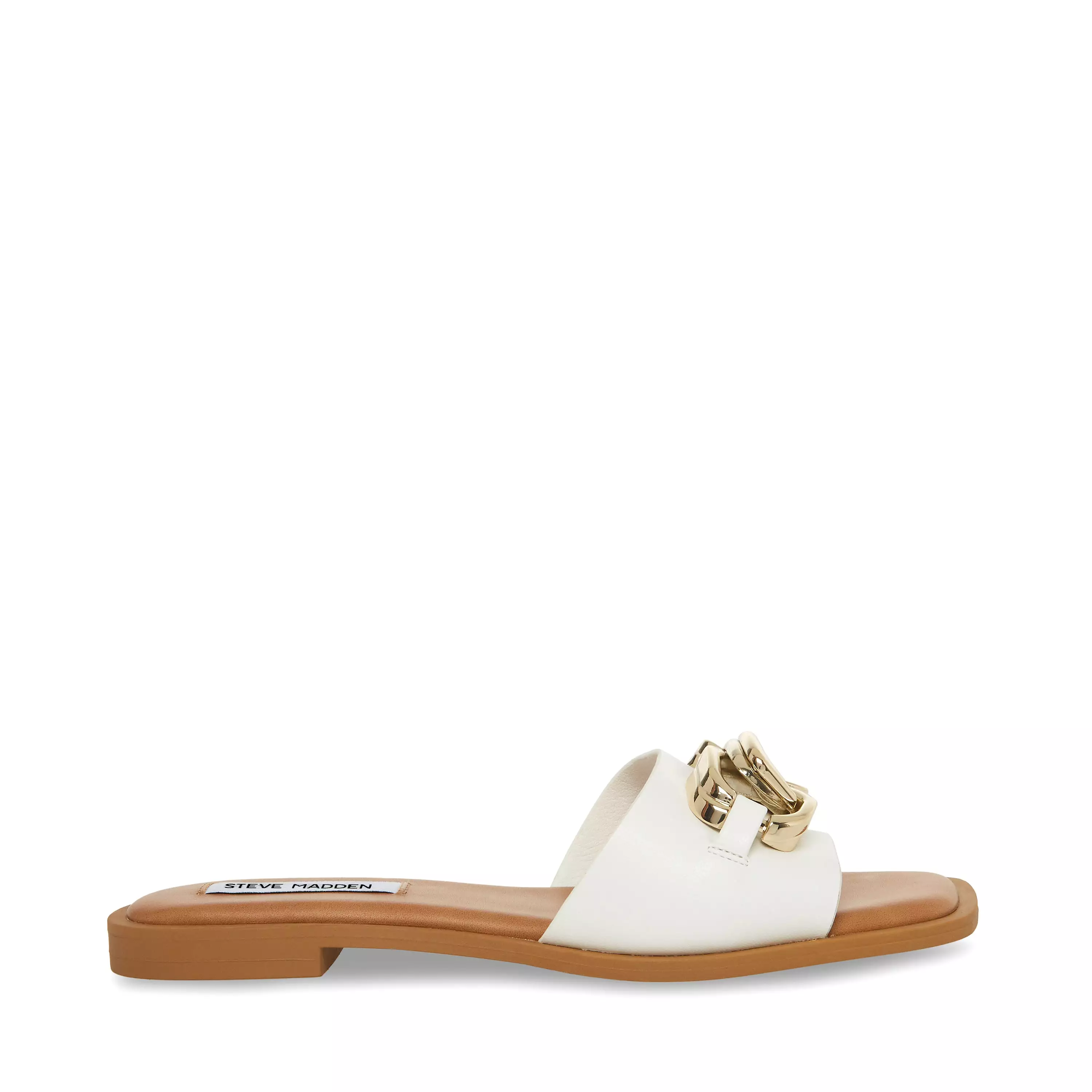 Gene Sandal WHITE LEATHER