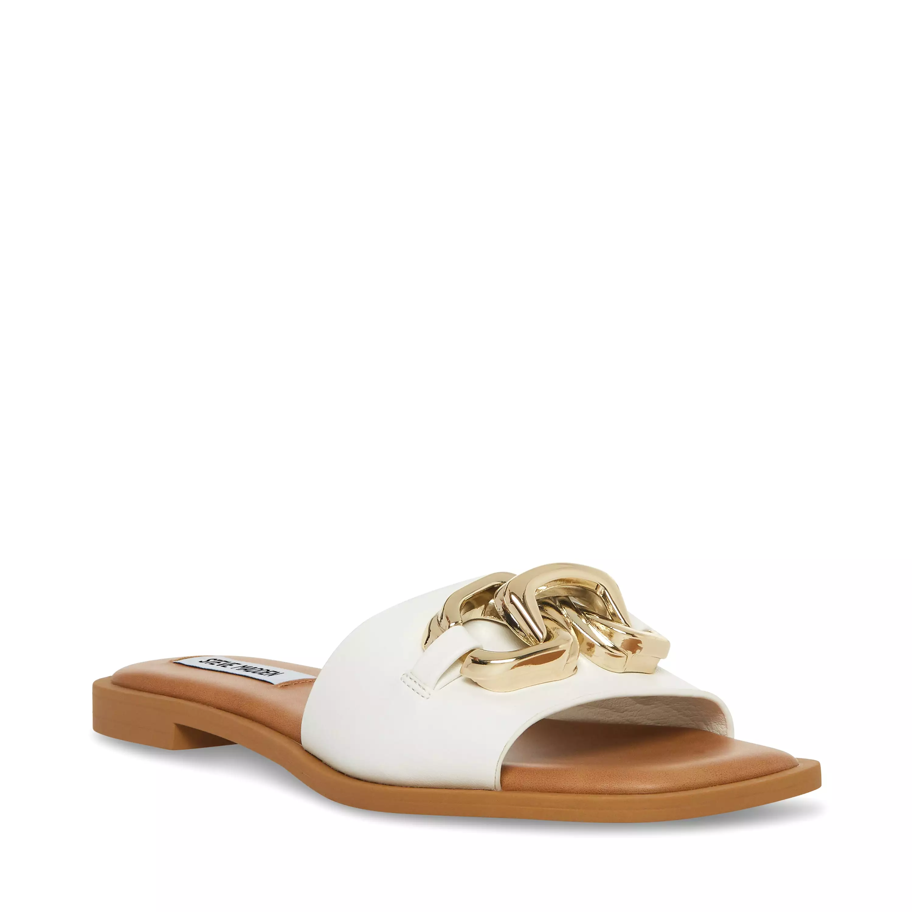 Gene Sandal WHITE LEATHER