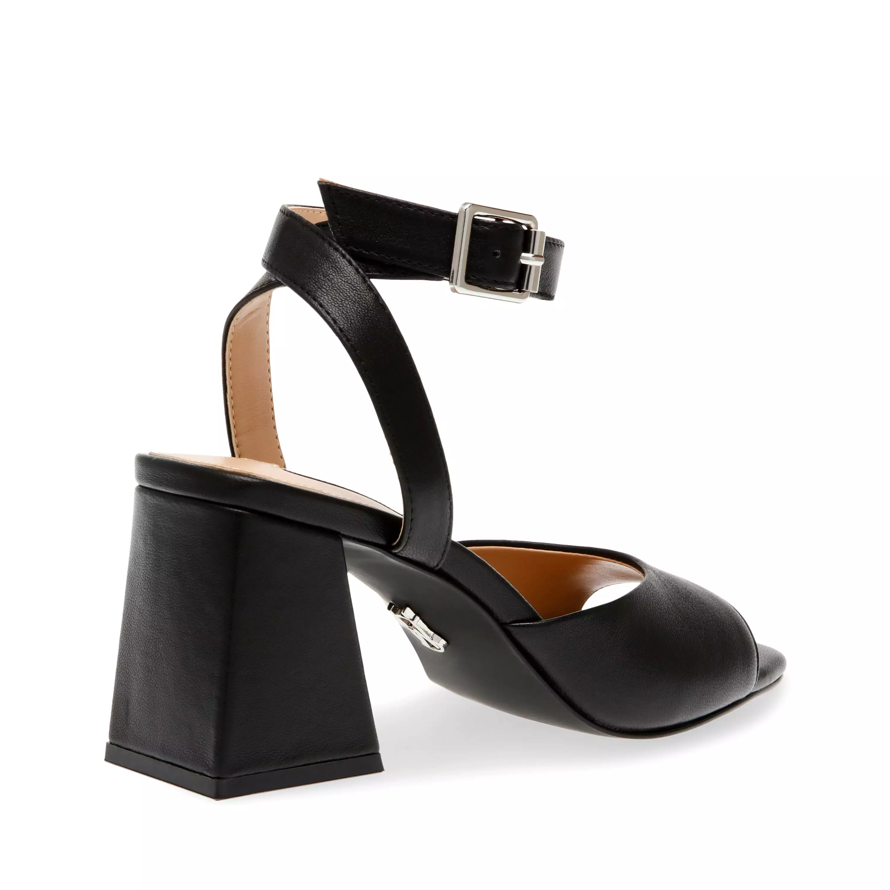 Glisten Sandal BLACK LEATHER