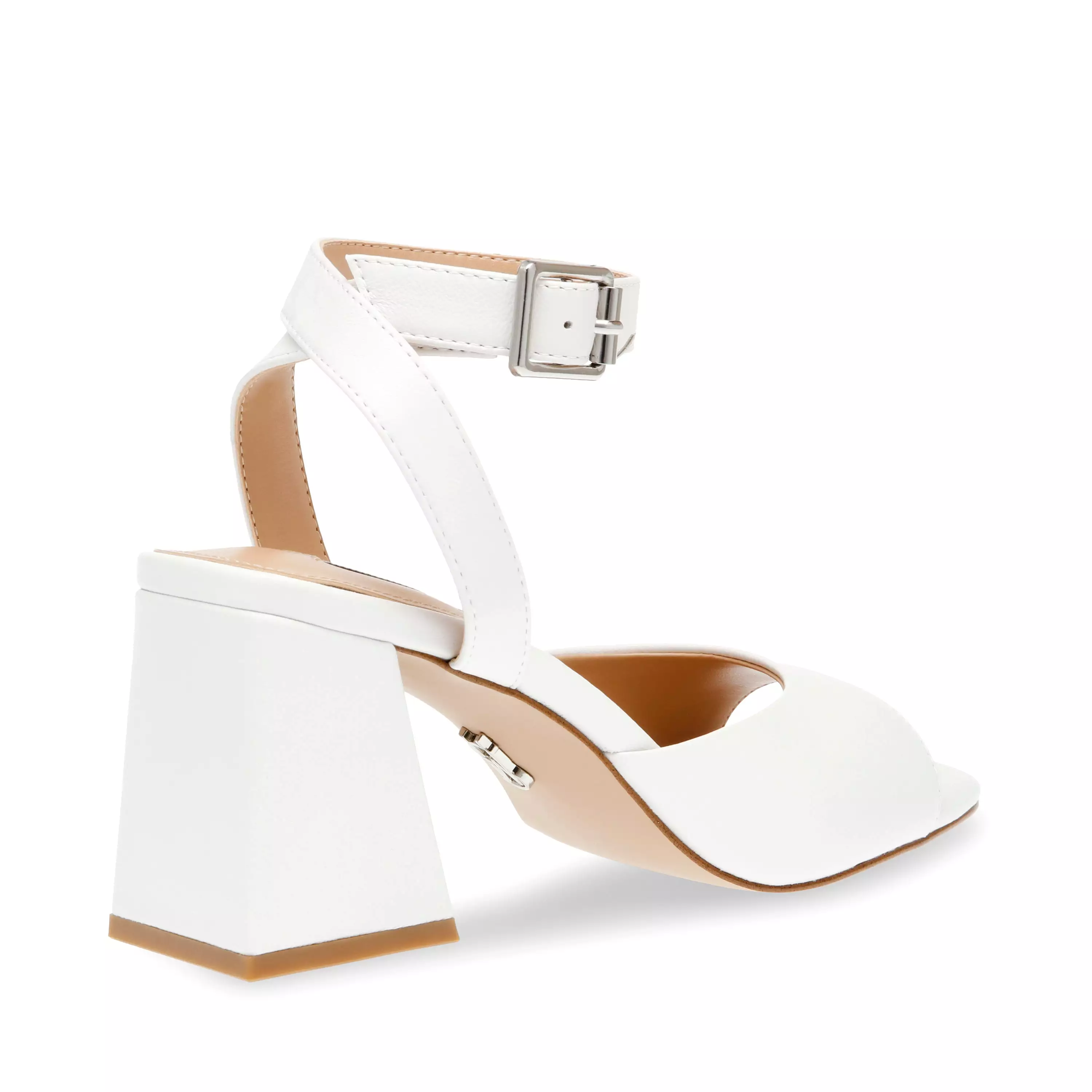 Glisten Sandal WHITE LEATHER