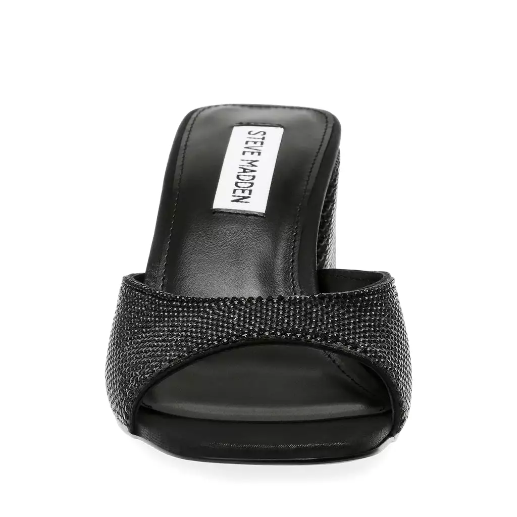 Glowing-R Sandal BLACK CRYSTAL