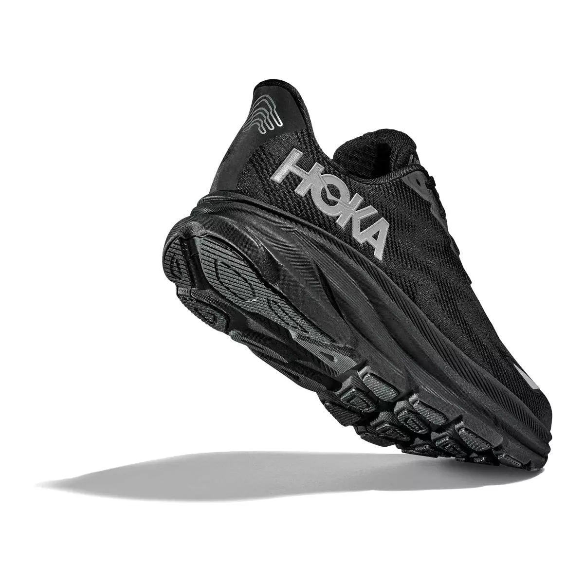 Hoka Women's Clifton 9 Black/Black Gore-Tex