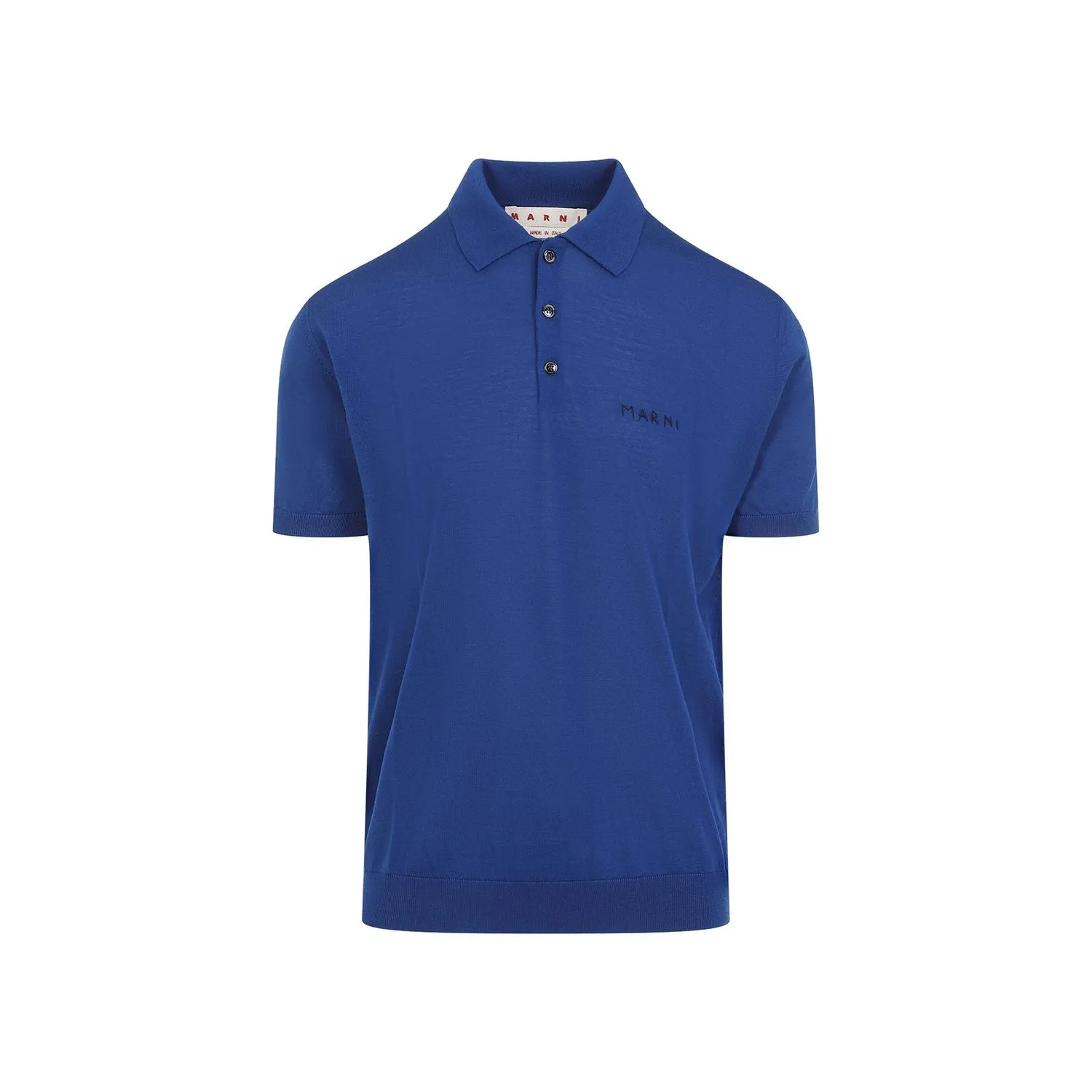 MARNI Luxury Virgin Wool Polo Shirt