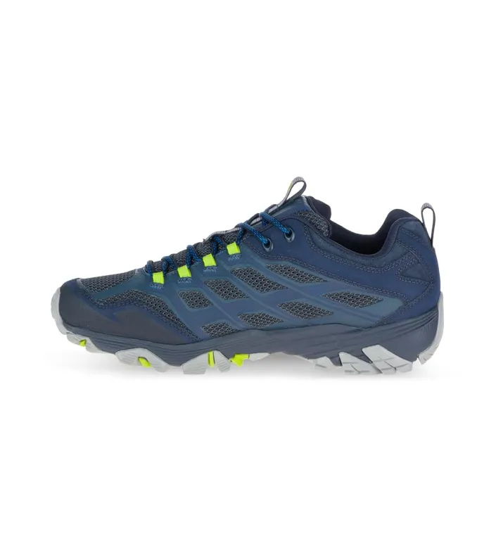 merrell moab fst waterproof mens navy