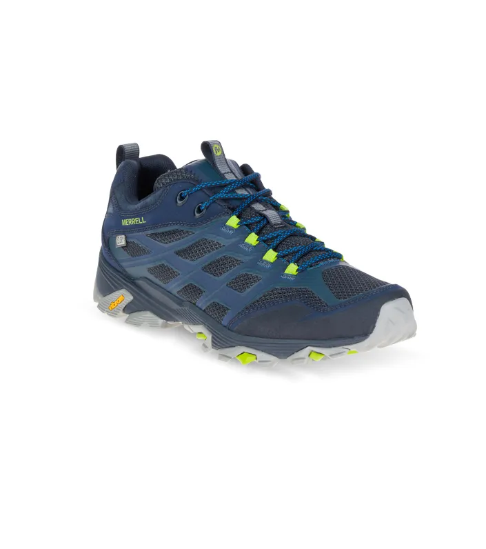 merrell moab fst waterproof mens navy