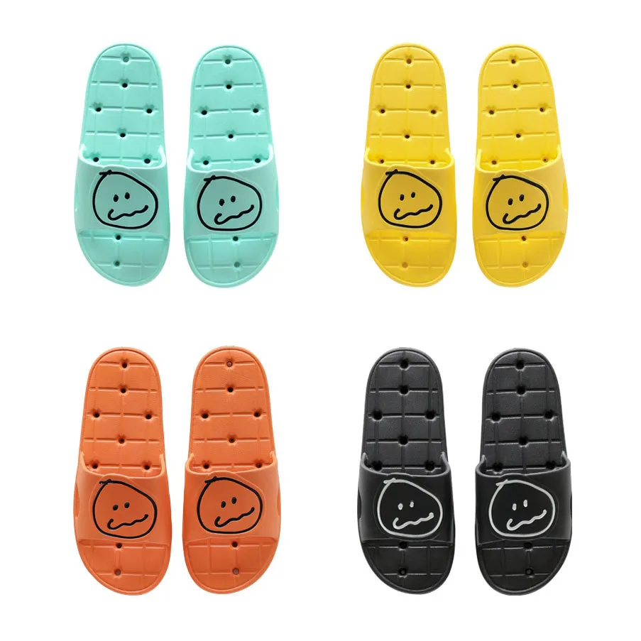 MonagustA Bathroom Slippers Shoes Home Soft Nonslip water hole Couple Sandals Gifts EVA Cushions Comfortable Lightweight 250mm 2