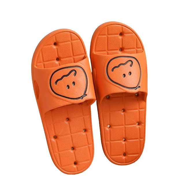 MonagustA Bathroom Slippers Shoes Home Soft Nonslip water hole Couple Sandals Gifts EVA Cushions Comfortable Lightweight 250mm 2