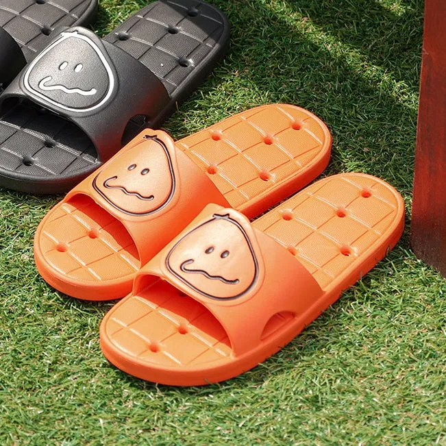 MonagustA Bathroom Slippers Shoes Home Soft Nonslip water hole Couple Sandals Gifts EVA Cushions Comfortable Lightweight 250mm 2