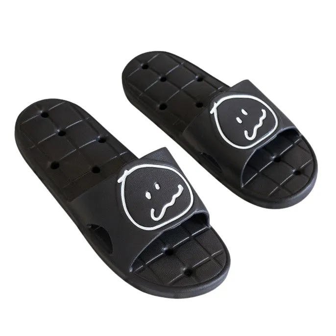 MonagustA Bathroom Slippers Shoes Home Soft Nonslip water hole Couple Sandals Gifts EVA Cushions Comfortable Lightweight 250mm 2