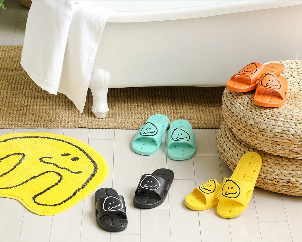 MonagustA Bathroom Slippers Shoes Home Soft Nonslip water hole Couple Sandals Gifts EVA Cushions Comfortable Lightweight 250mm 2