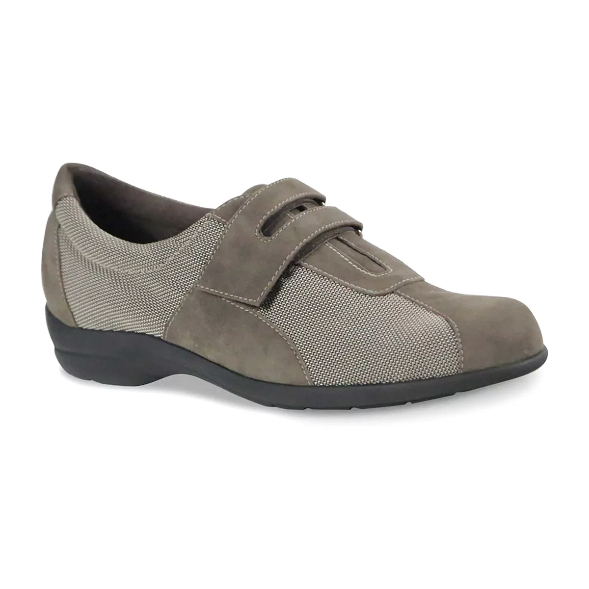 Munro Women's Joliet II Khaki Fabric/Suede