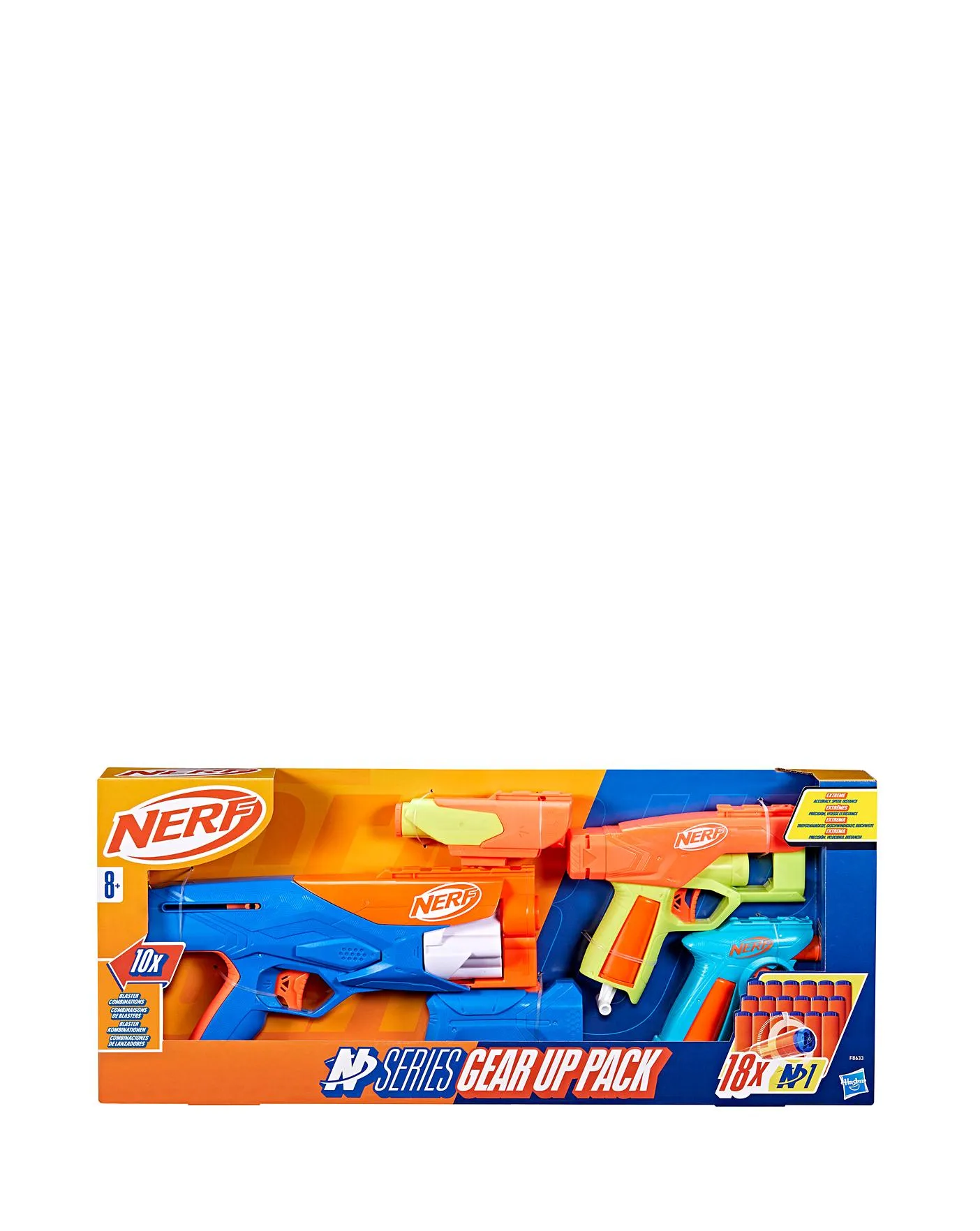 Nerf N Series Gear Up Pack 3x Blasters