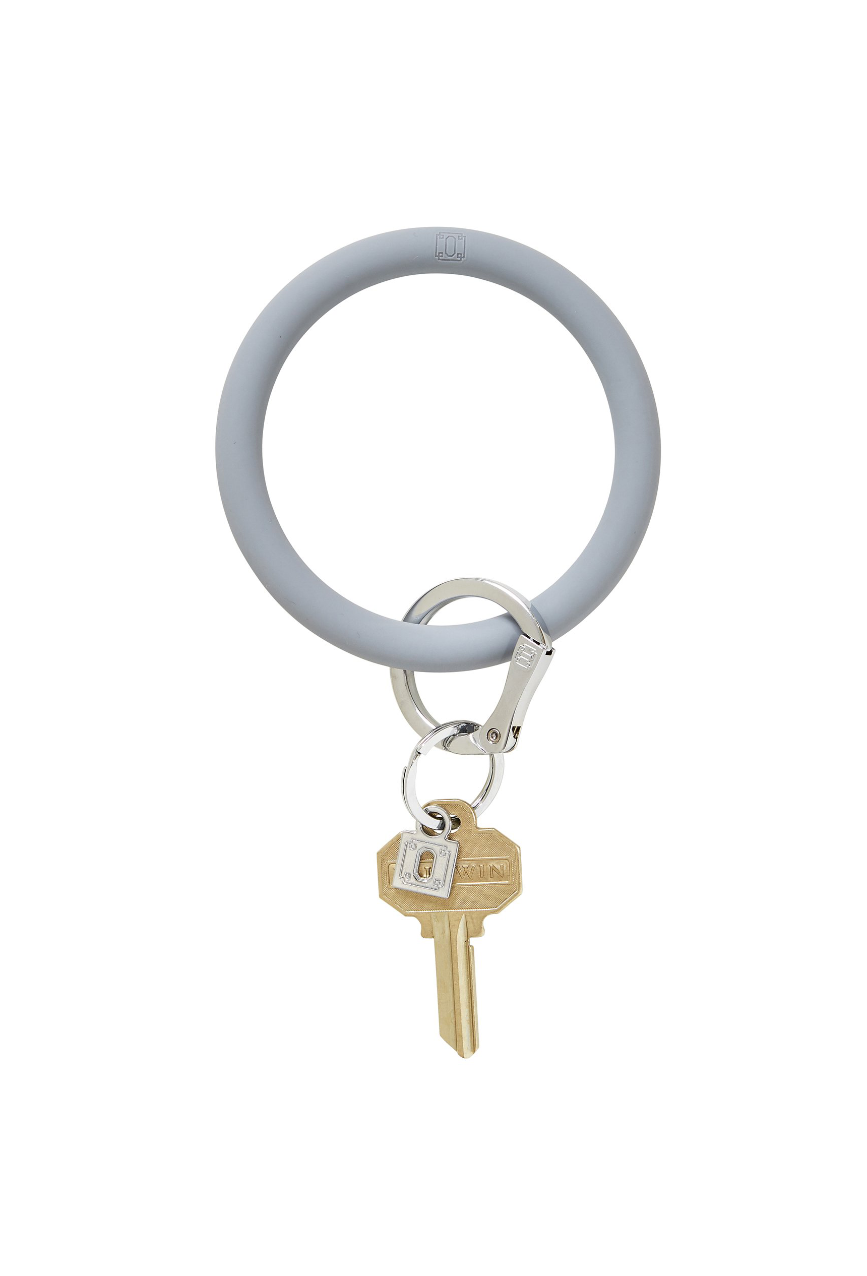 O-Venture Silicone Key Ring in London Fog