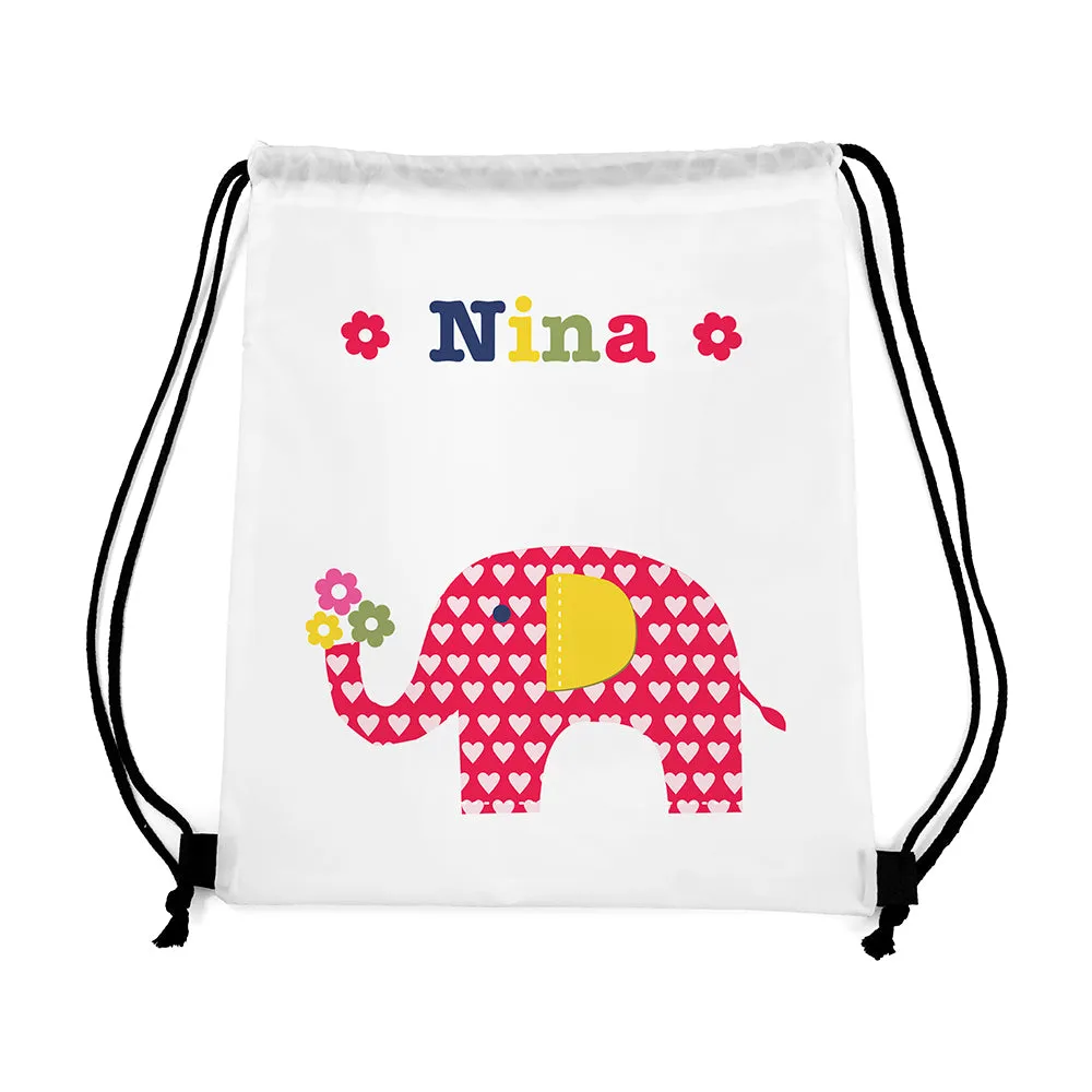 Personalised Girl's Waterproof Swim Bag