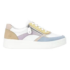 Rieker Women's D0J01-83 Kendra Aqua/Weiss/Rose/Sun/Mauve/Tan