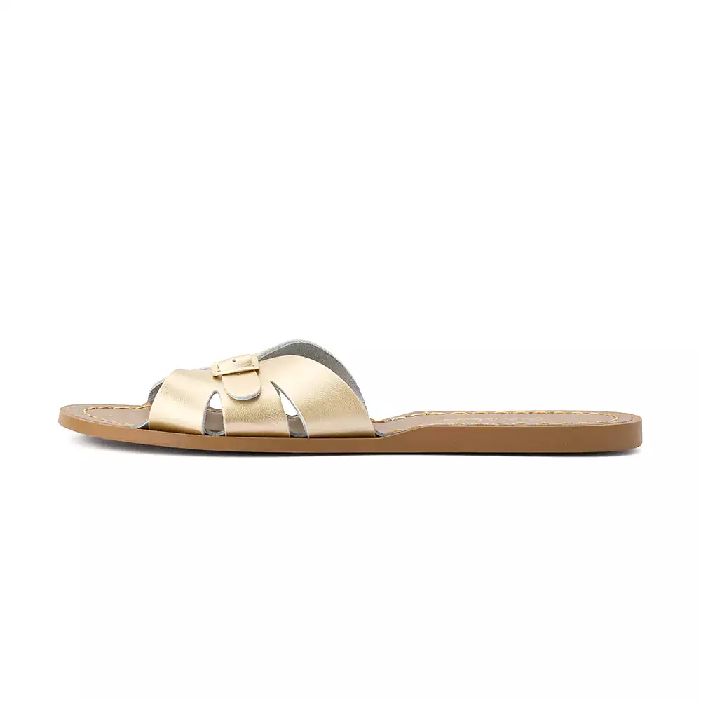 Salt Water Sandals Classic Slide Gold