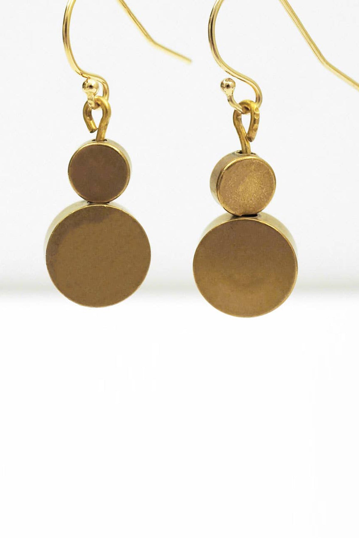 Small Disc Earrings