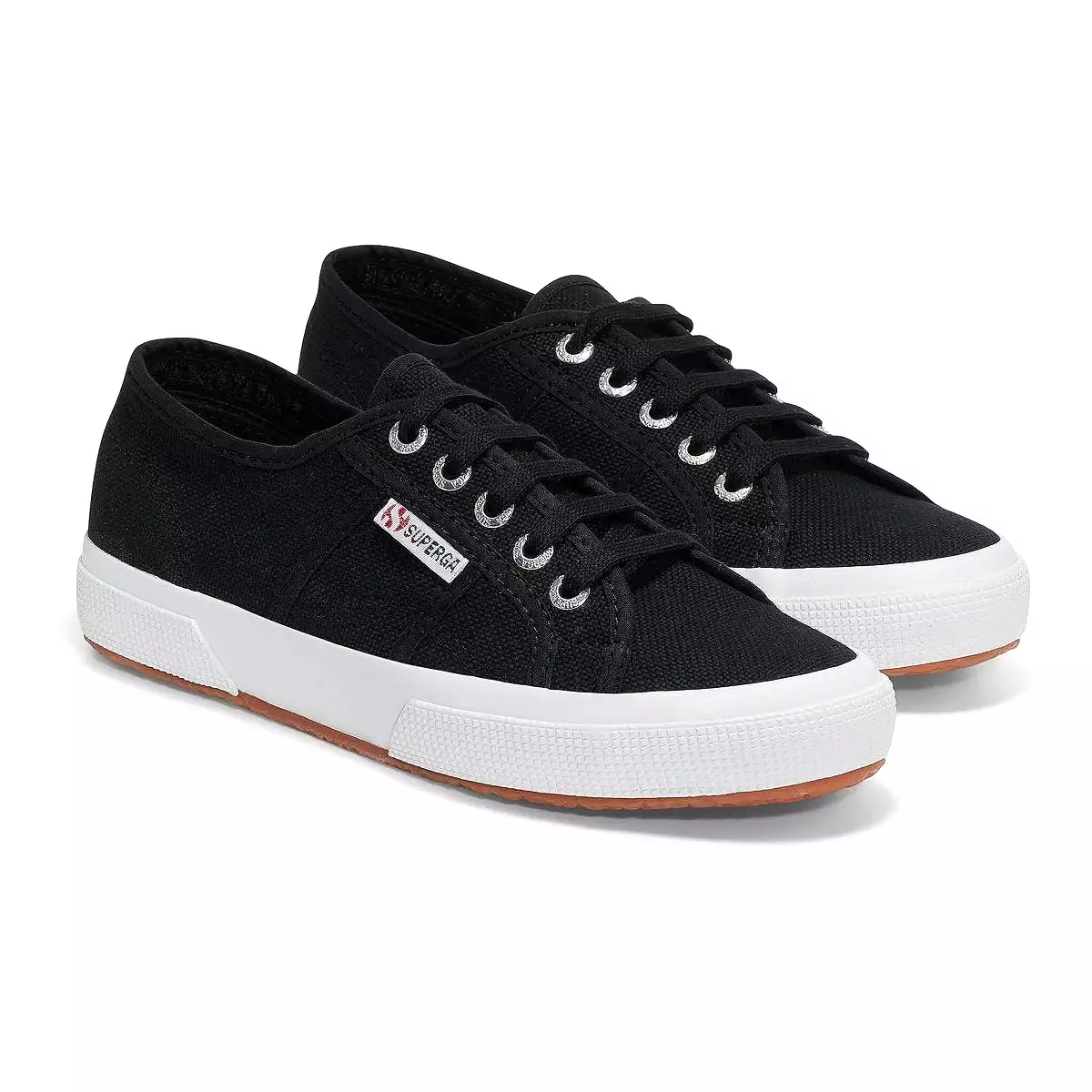 Superga Women's 2750 Black Canvas