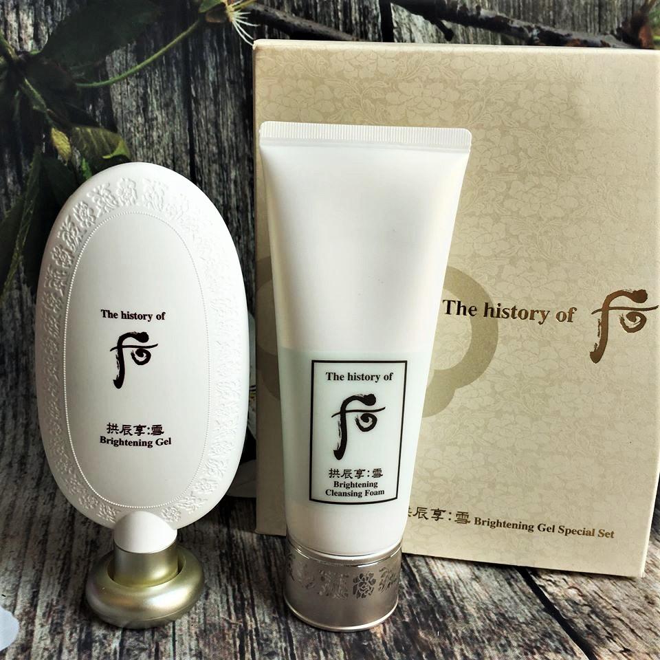 THE HISTORY OF WHOO Gongjinhyang Seol Brightening Peeling Gel Special Set