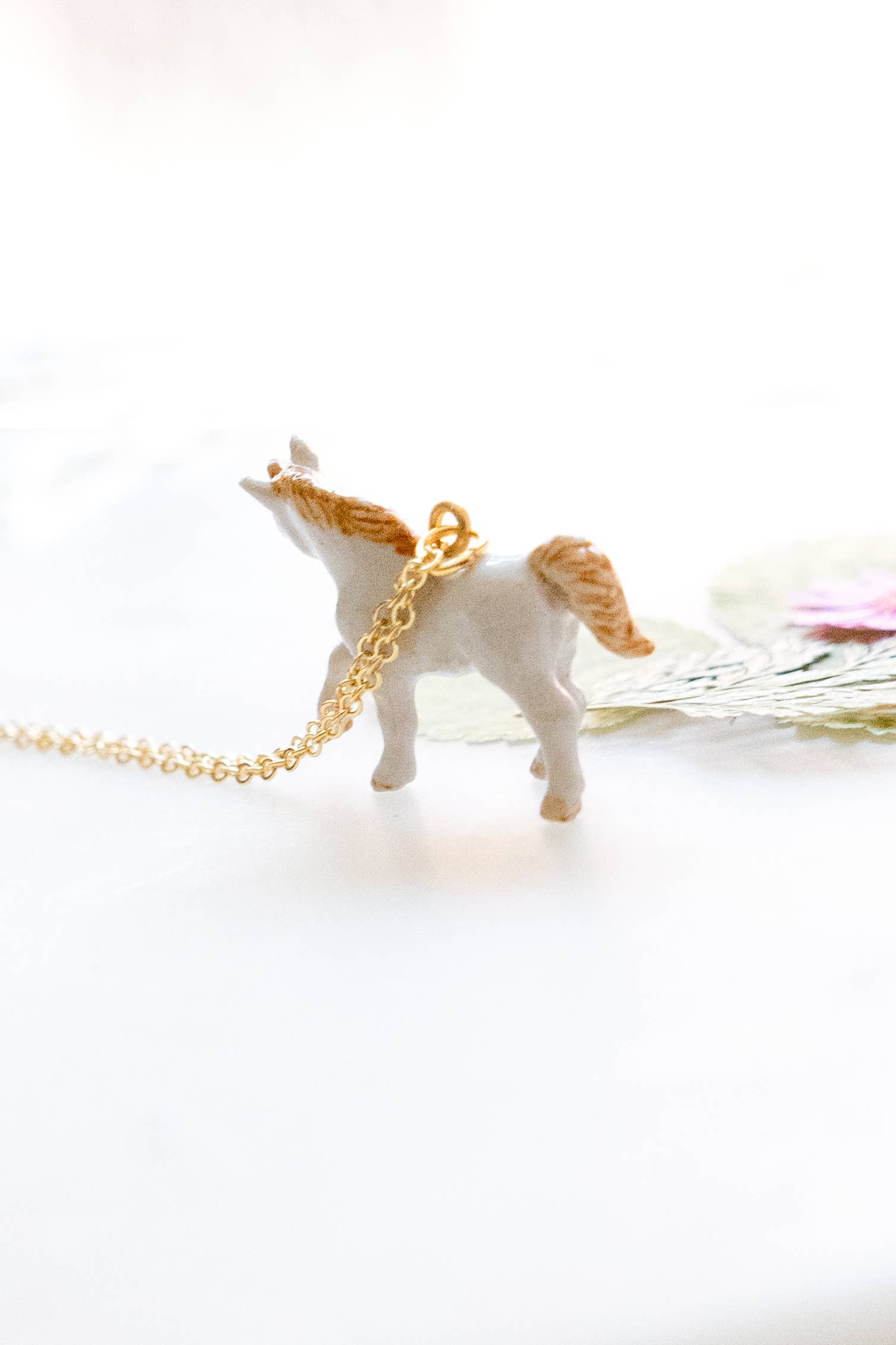 Tiny Unicorn Mama Necklace