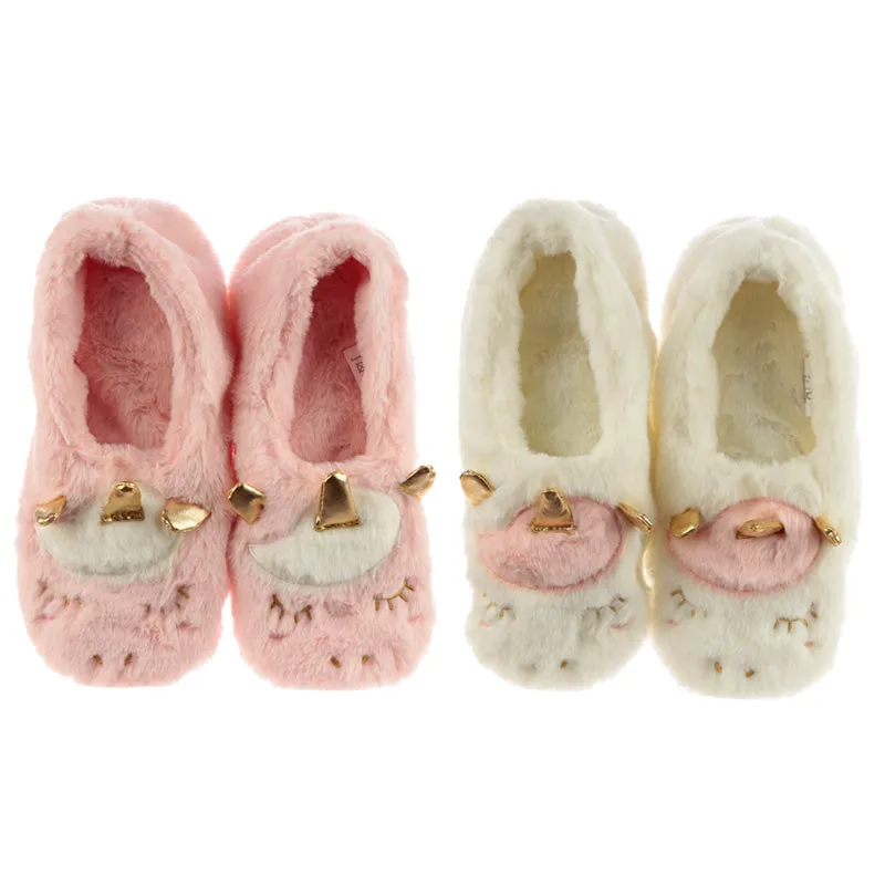 Toesties Heat Wheat Pack Warmer Slippers - Unicorn XSLIP28