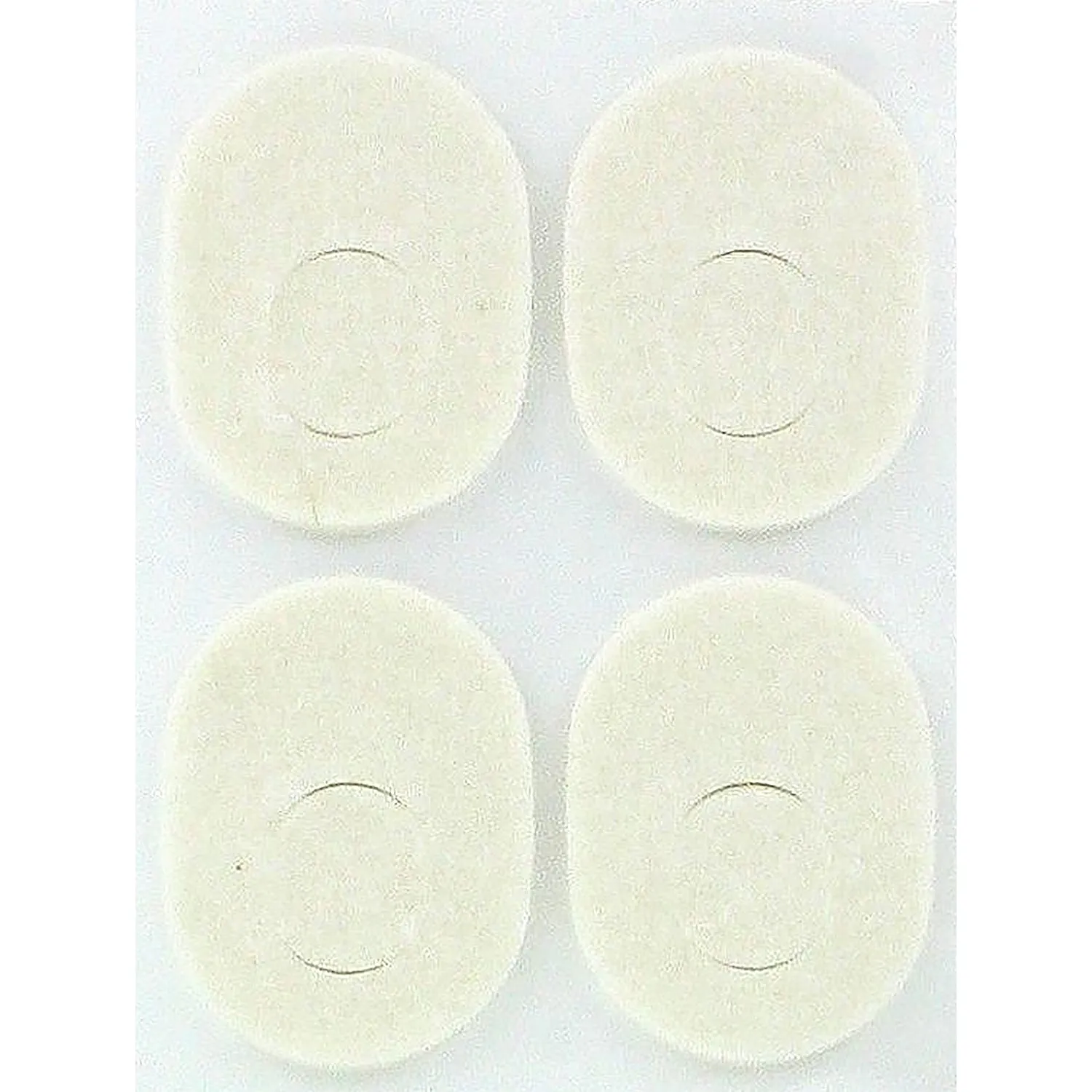 Unisex Footwear etc. Pedi-Pads Adhesive Felt Corn Pads 100 Pack 1/8 Large