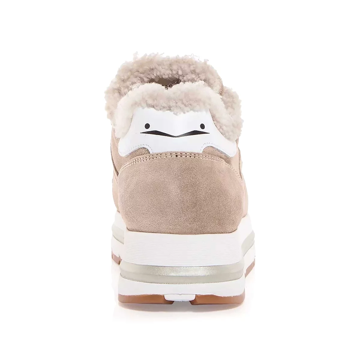 Voile Blanche Women's Maran Fur Suede Beige