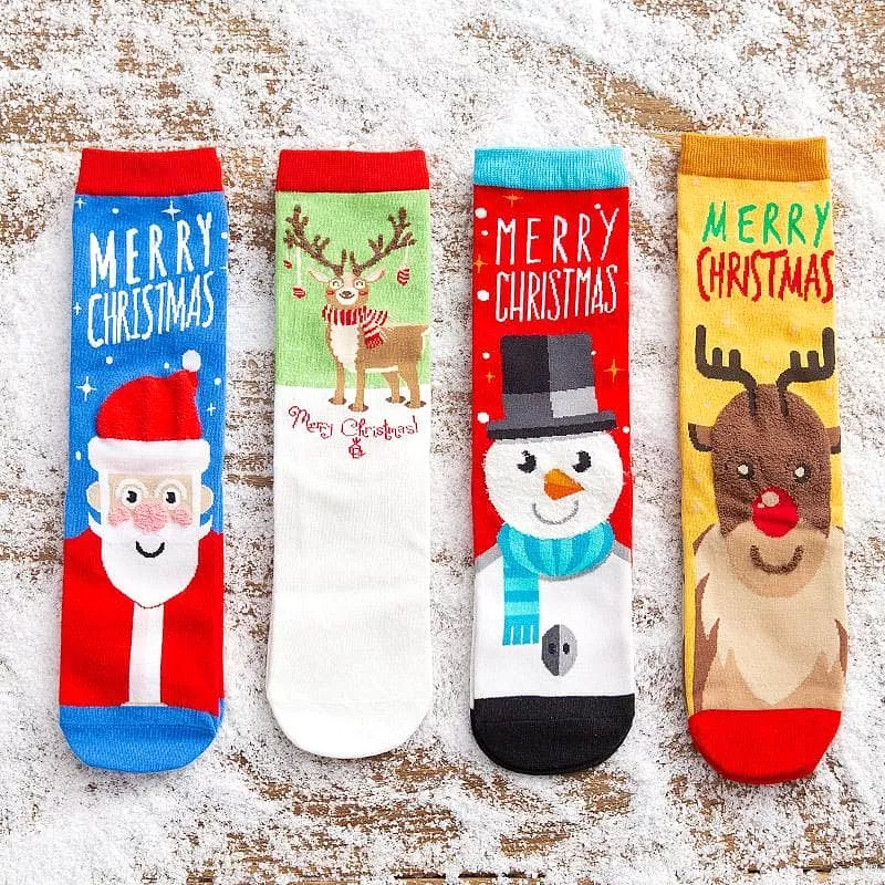 Women's Christmas Thick Warm Socks Gift Box