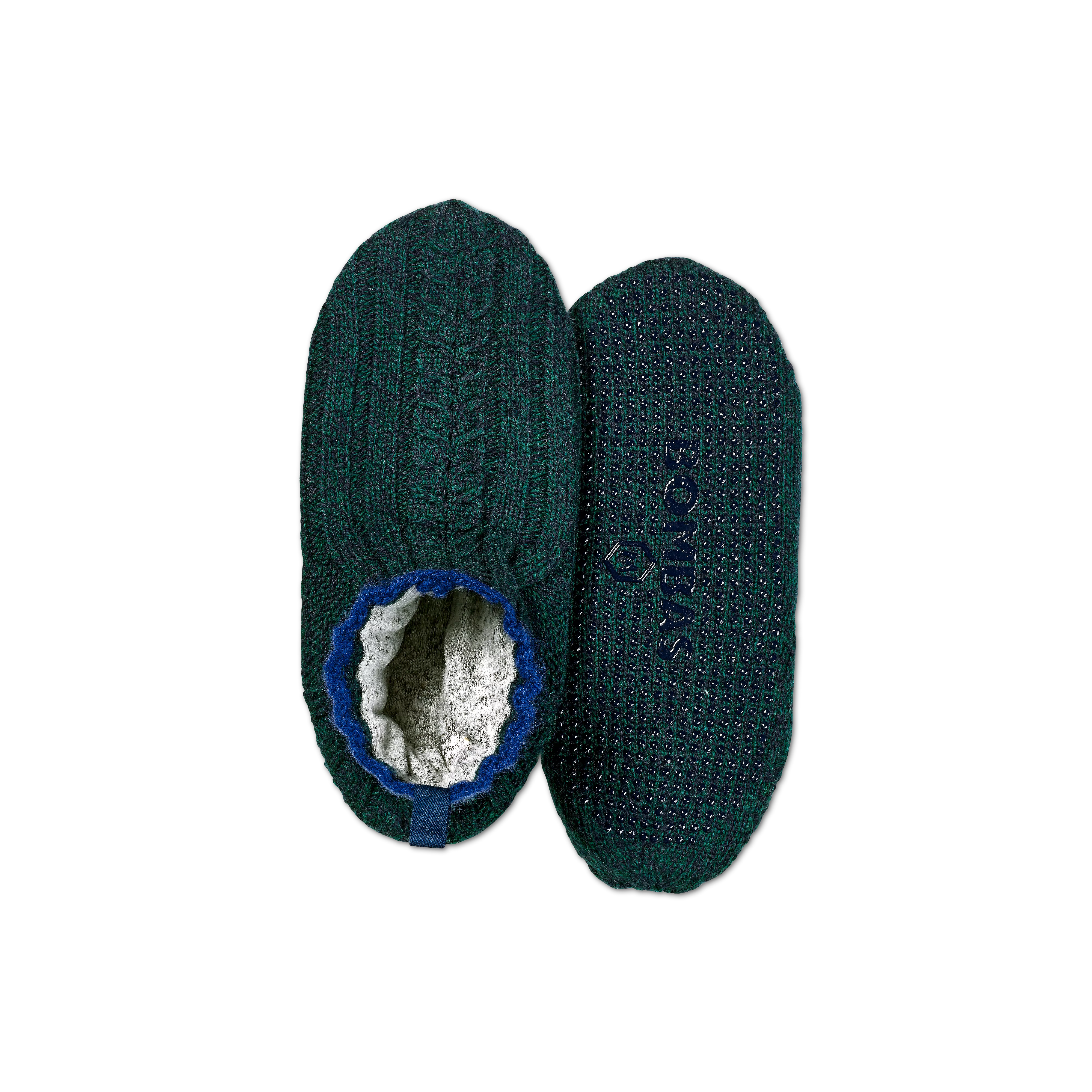 Women's Gripper Slipper Cable Knit