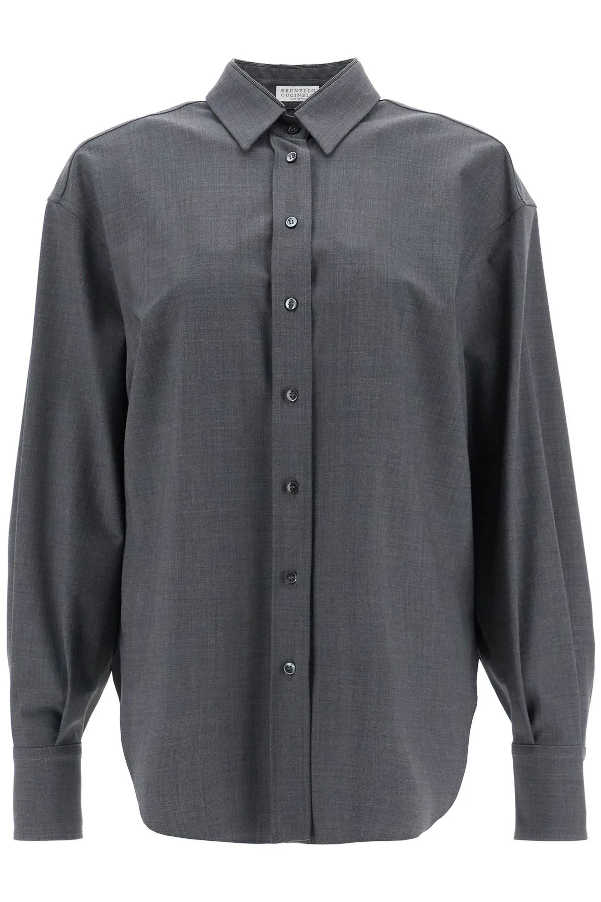 wool shirt M0W07MK916 GRIGIO LIGNITE