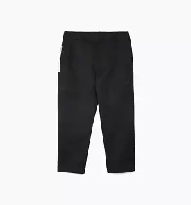 Woven Cropped Sneaker Pant Mens Pant - Black