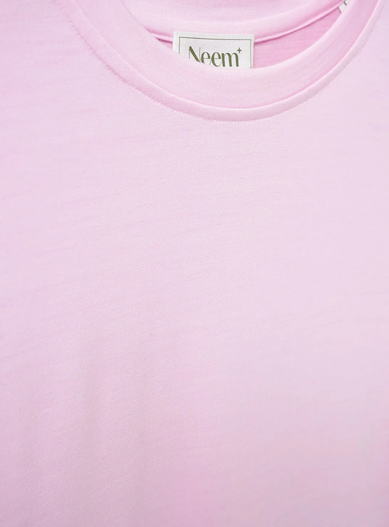 ZQ Merino Wool Jersey Pink Neem T-Shirt